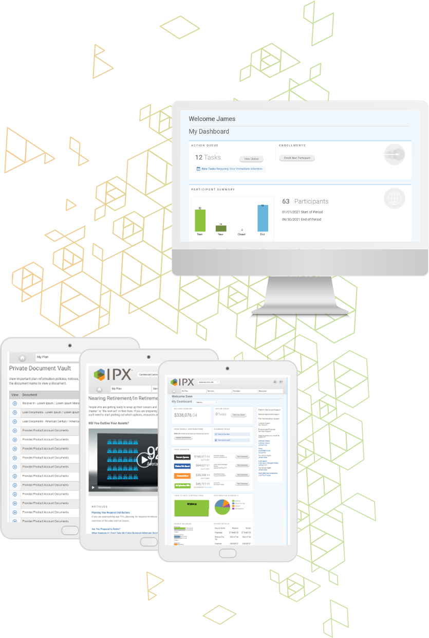 Investment Provider Dashboard
